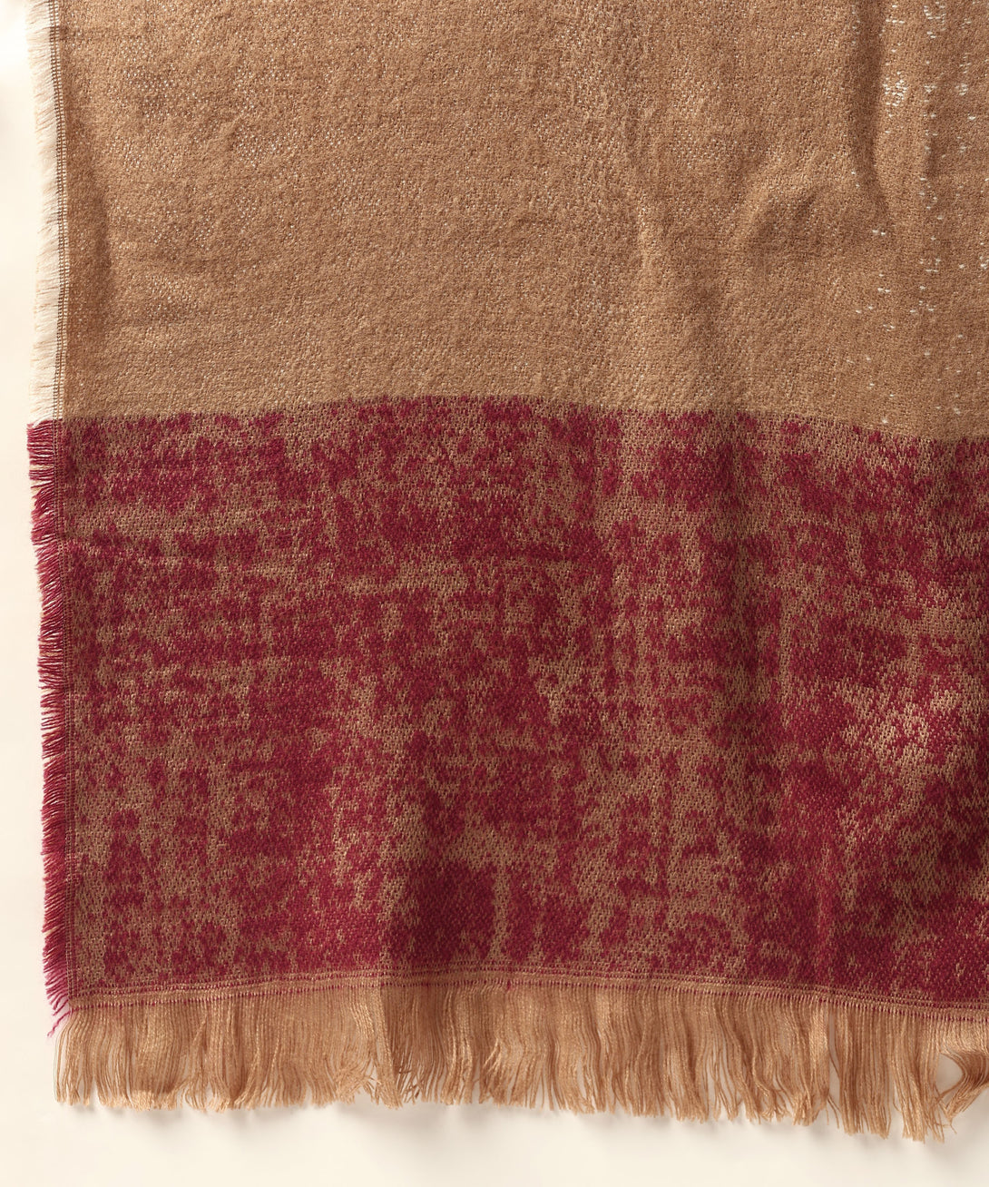 Jayri 100% Soft Woolen Women's Stole Winter Round Stoles Metallic Blue