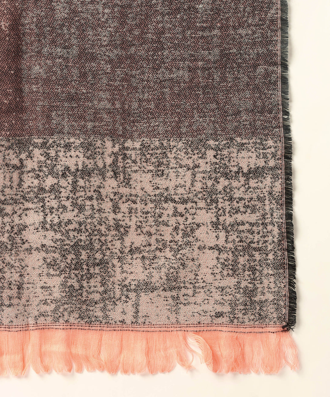 Jayri 100% Soft Woolen Women's Stole Winter Round Stoles, Red blue