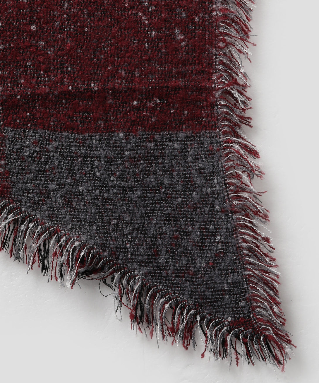 Jayri 100% Soft Woolen Women's Stole Winter Round Stoles Light Grey