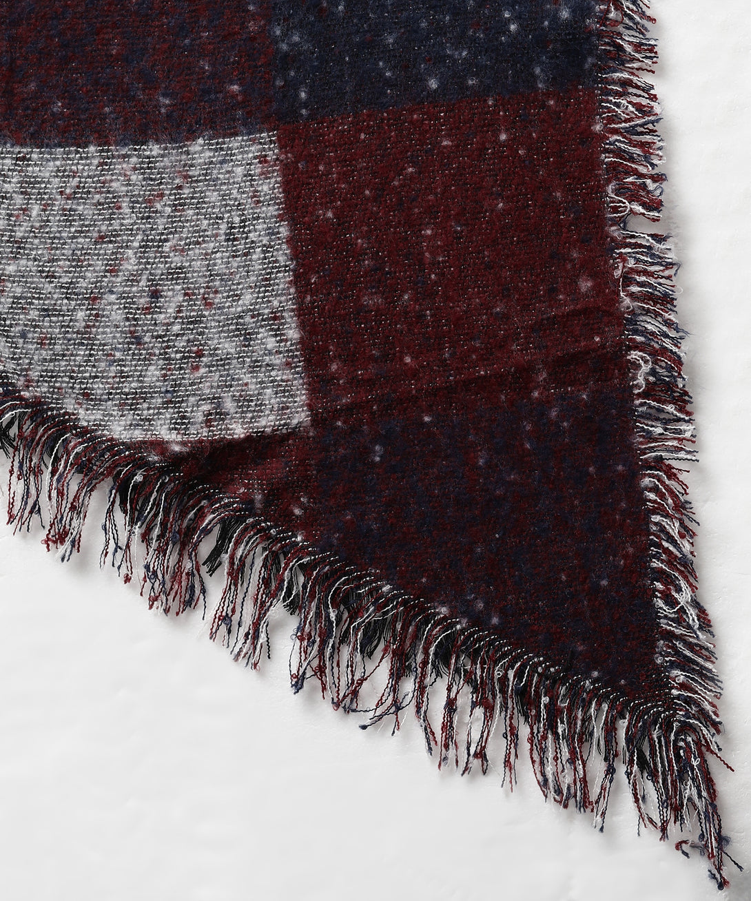 Jayri 100% Soft Woolen Women's Stole Winter Round Stoles Light Grey