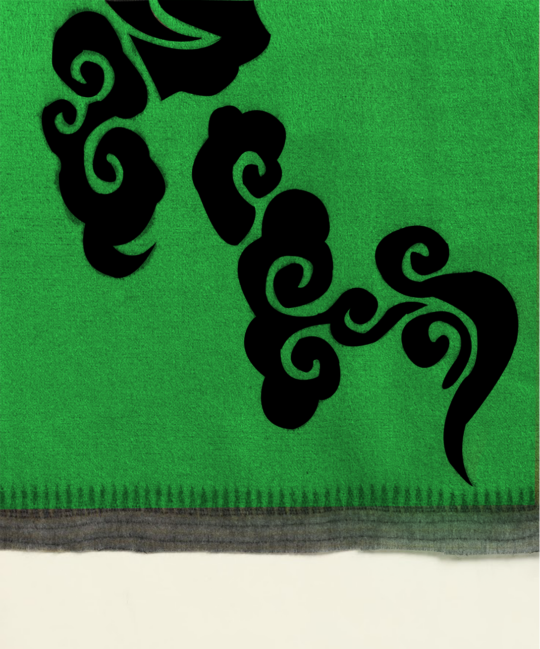 Jayri 100% Soft Woolen Women's Stole Winter Round Stoles, Green